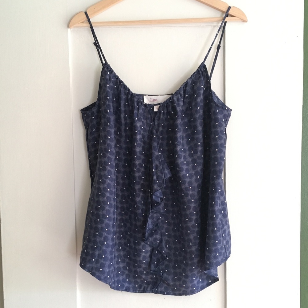 Silky Ruffle Cami